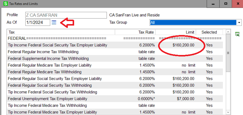 2024 Social Security Tax Limit Wrong